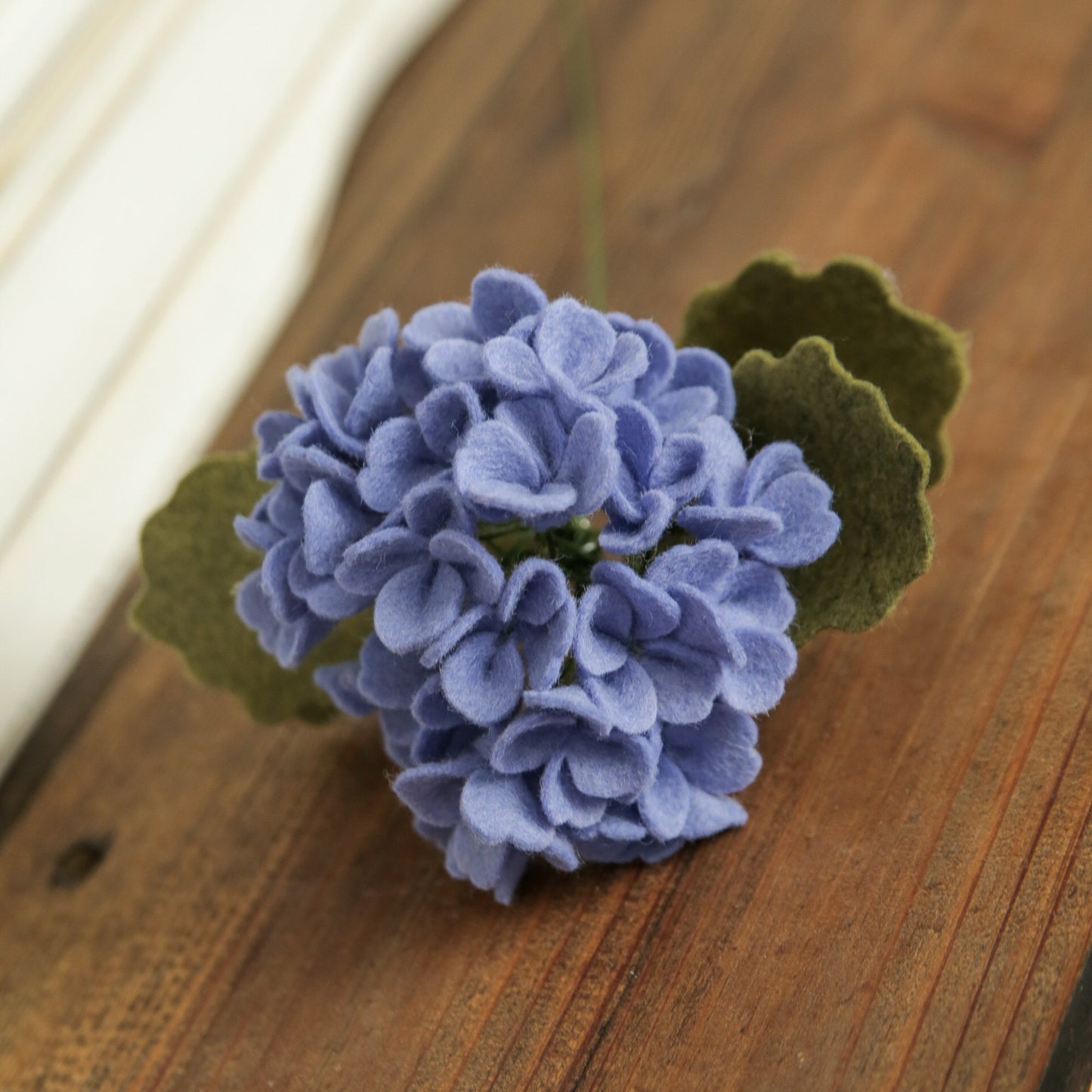 Hydrangea Stem with Leaves