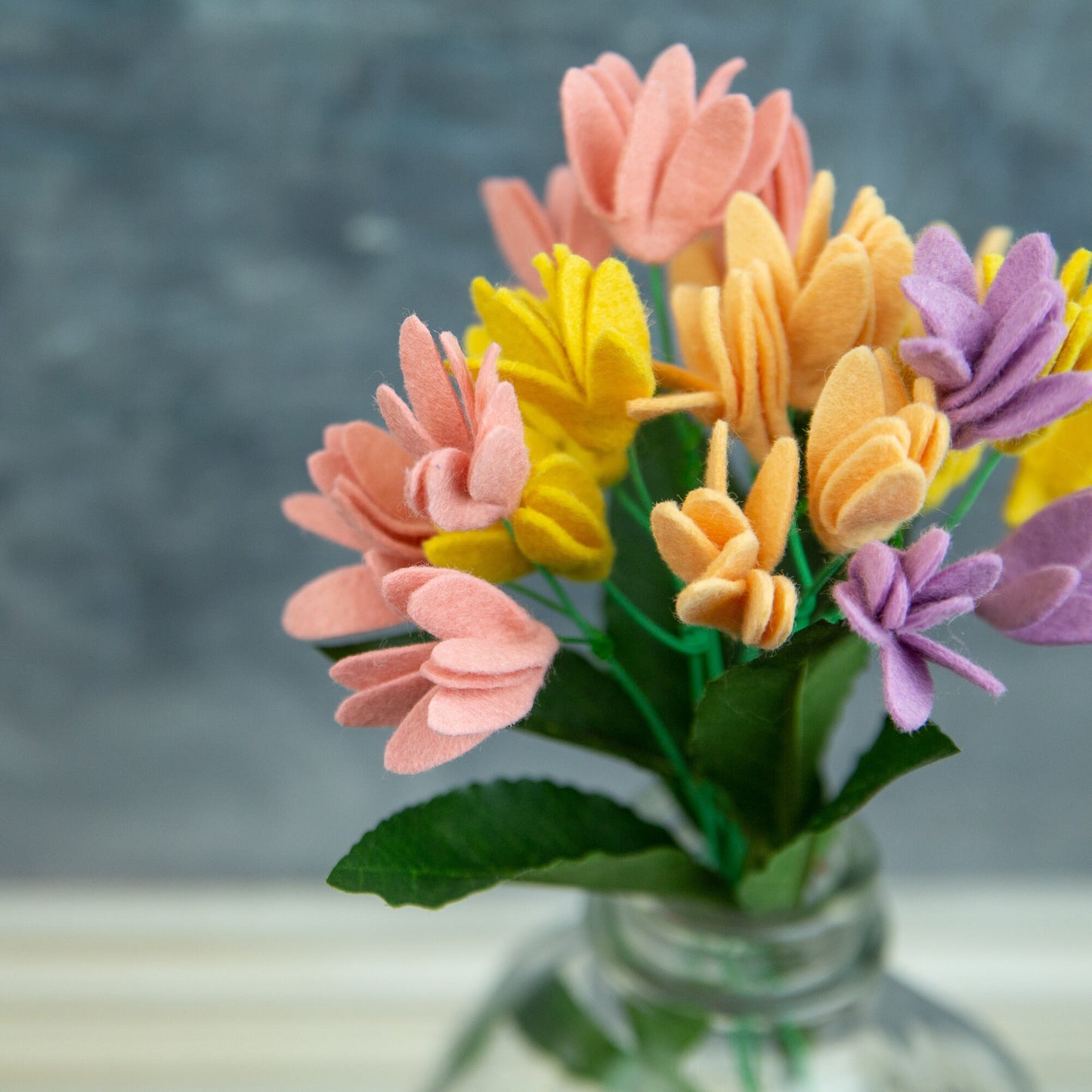 Azalea Filler Felt Flower Stem