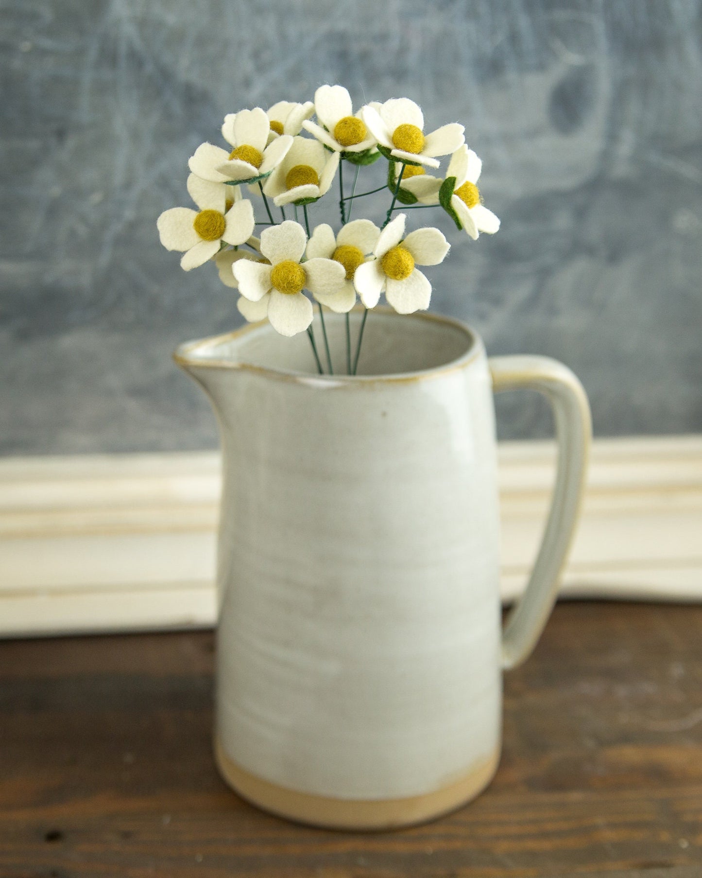 Blossom Felt Flower Stem