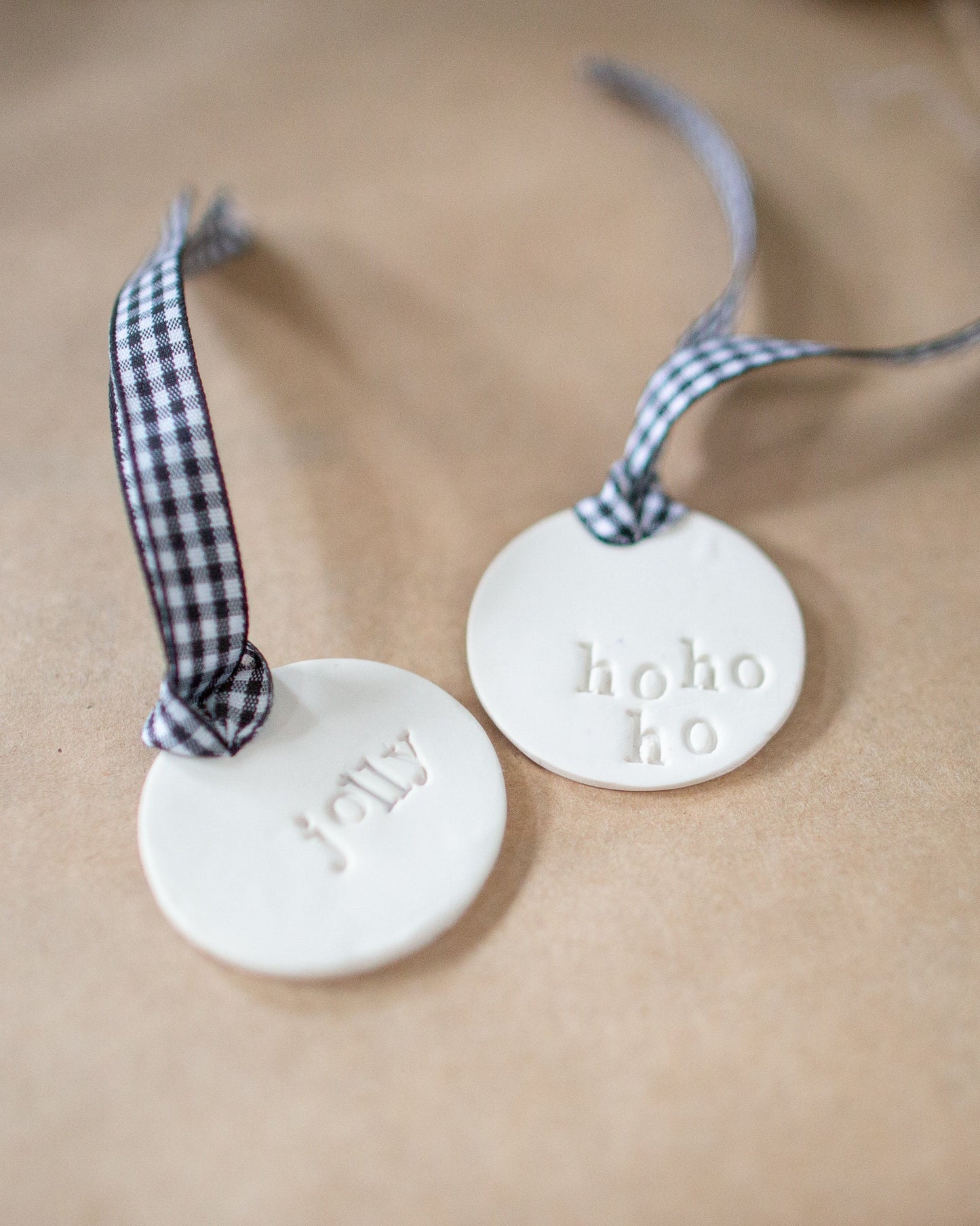 Custom Clay Ornament or Gift Tag