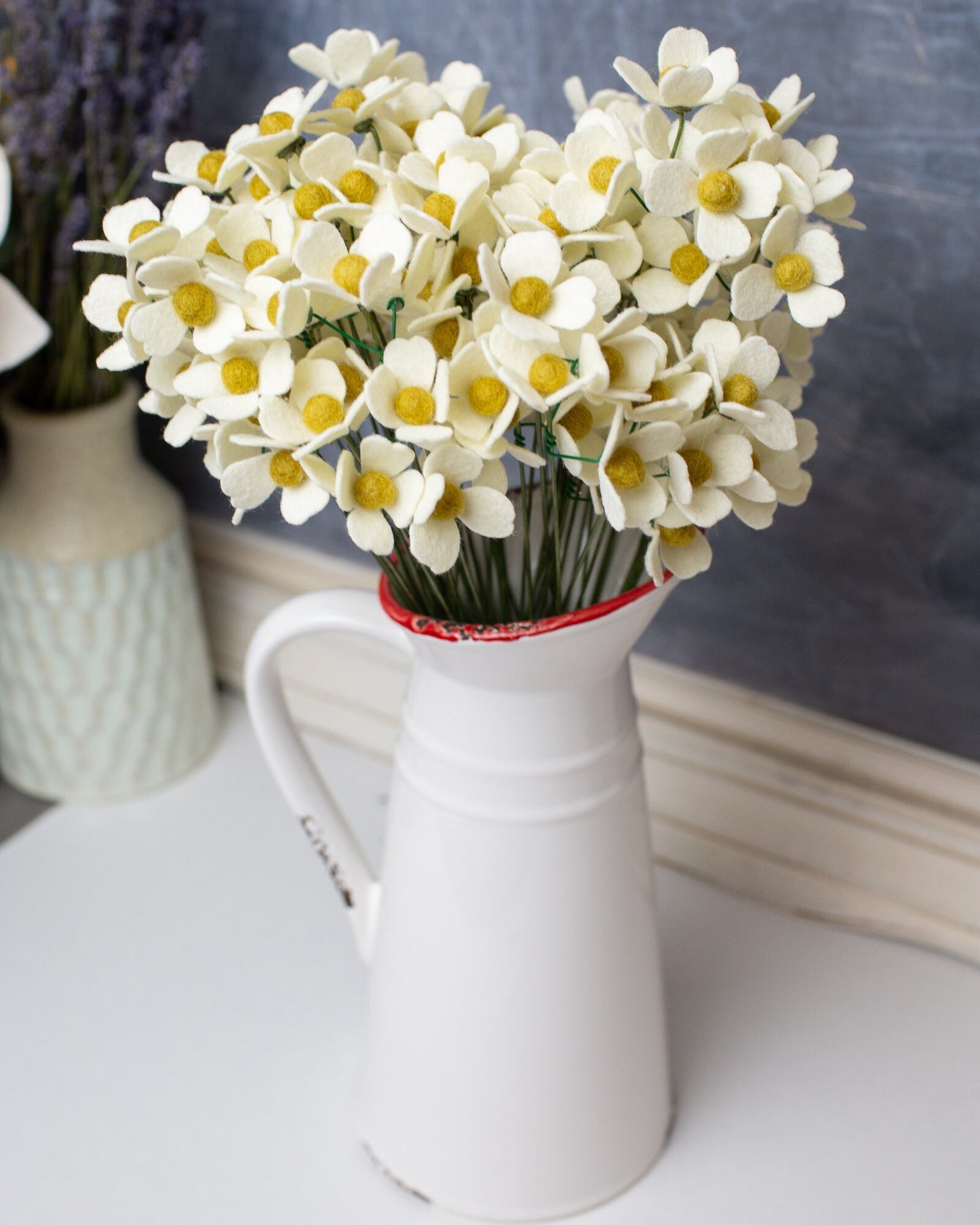 Blossom Felt Flower Stem