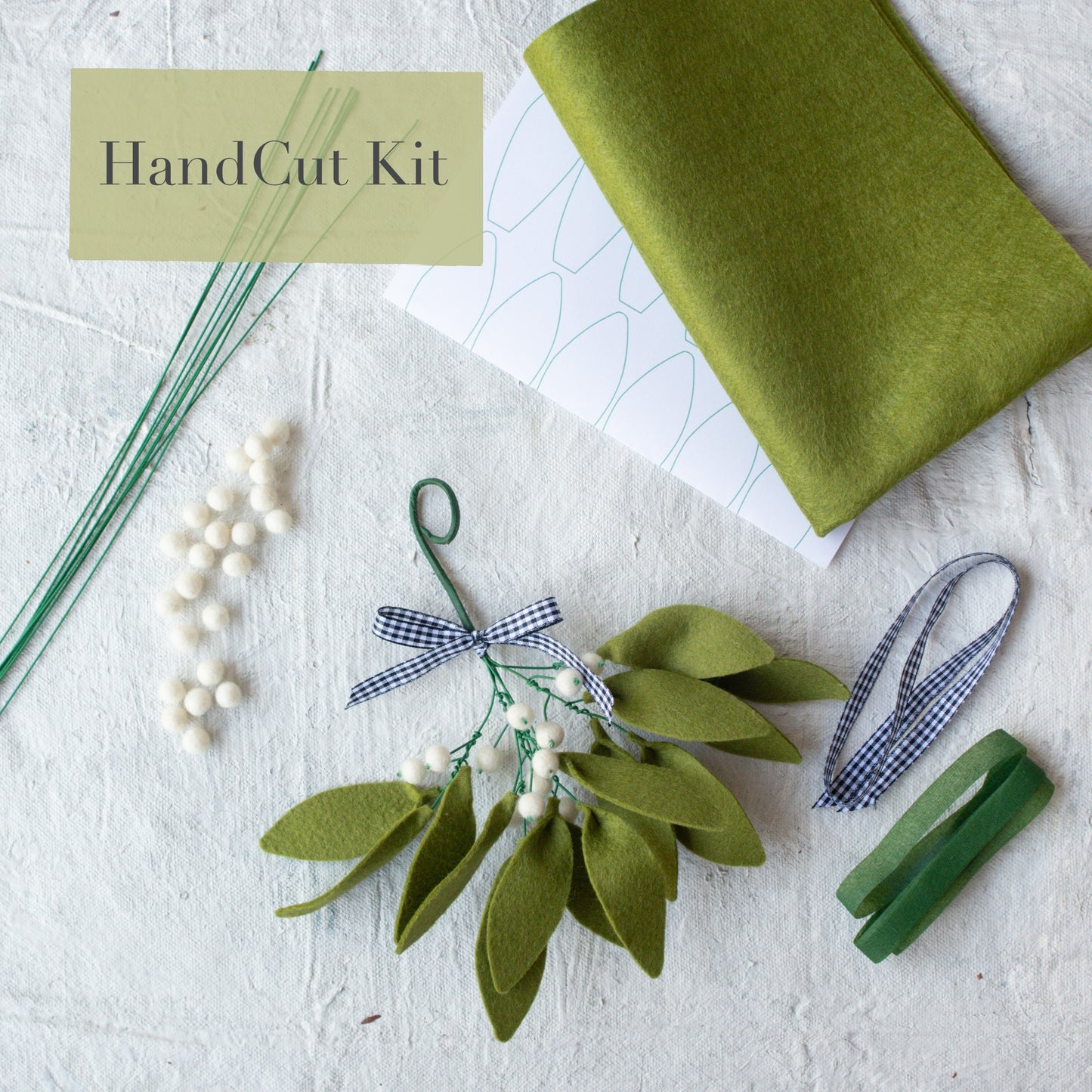 Mistletoe DIY Kit and Tutorial