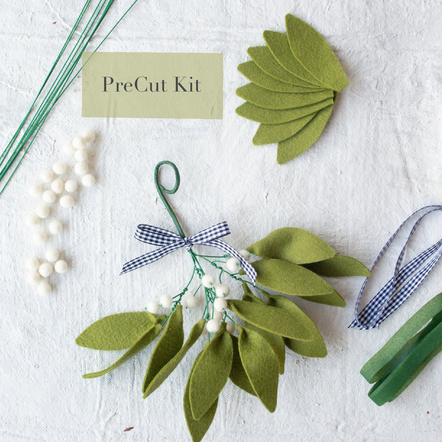 Mistletoe DIY Kit and Tutorial