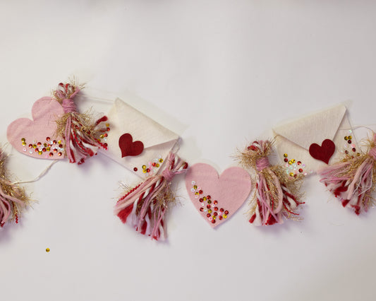 Love Letter and Heart Garland